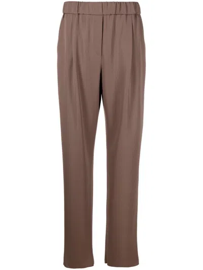 Shop Giorgio Armani Pants Clothing In Brown