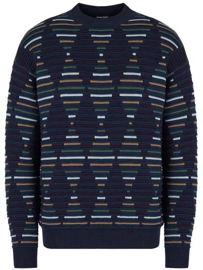 Shop Giorgio Armani Sweatshirt Clothing In Multicolour
