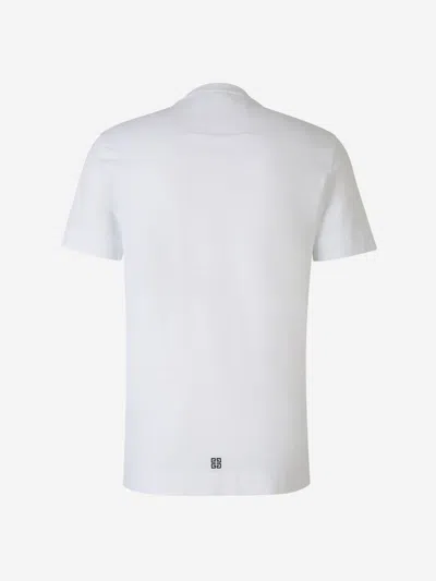 Shop Givenchy In Contrast Embroidered Logo On The Front