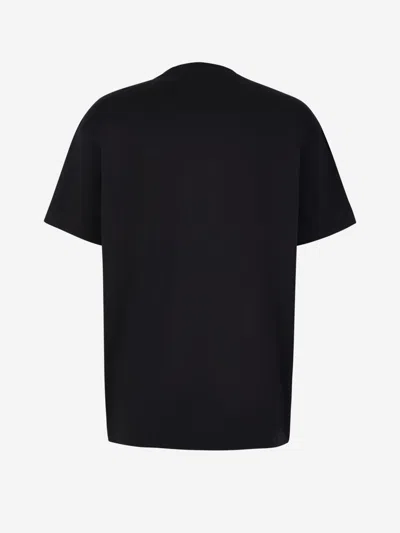 Shop Givenchy Logo Patch T-shirt In Ribbed Collar