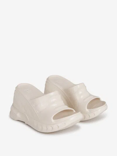 Shop Givenchy Marshmellow Sandals In Glossy Effect