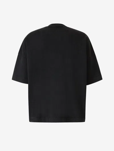 Shop Givenchy Shadow Cotton T-shirt In Logo Printed On The Front