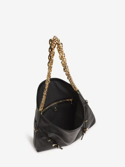 Shop Givenchy Voyou Chain Bag In Sliding Metal Chain With Gradient Effect That Allows It To Be Worn On The Shoulder