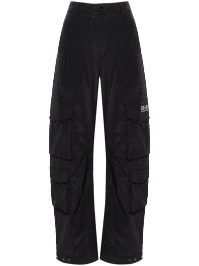 Shop Golden Goose Star W`s Cargo Pant Clothing In Black