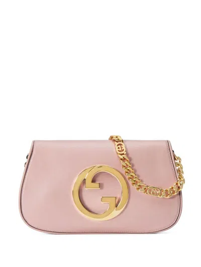 Shop Gucci With Double Shoulder Strap Bags In Pink & Purple