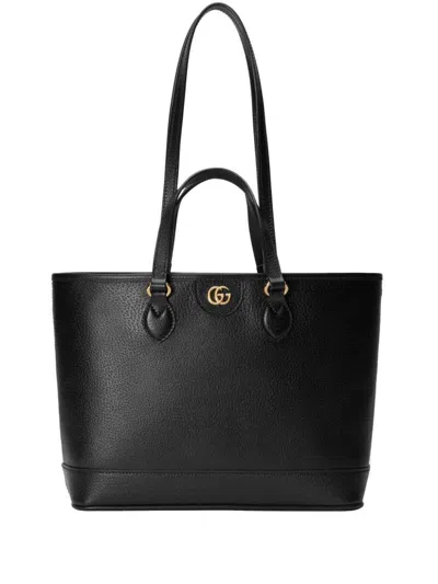 Shop Gucci With Double Shoulder Strap Bags In Black