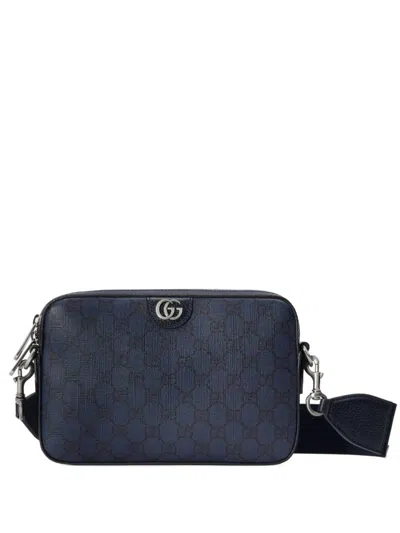 Shop Gucci With Shoulder Strap Bags In Blue