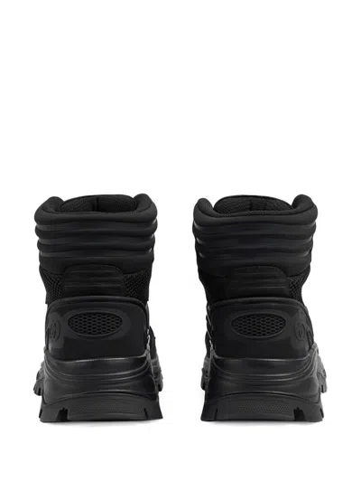 Shop Gucci Boot Shoes In Black