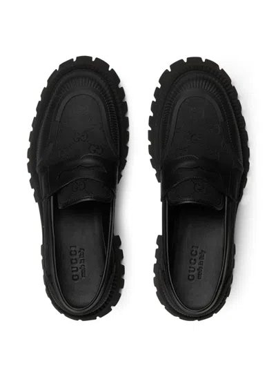 Shop Gucci Mocassin Shoes In Black