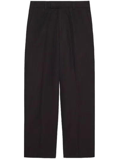 Shop Gucci Pants Clothing In Black