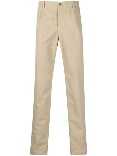 Shop Incotex Pants Clothing In Nude & Neutrals