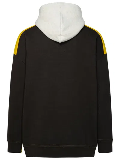 Shop Isabel Marant 'wasil' Yellow Cotton Blend Sweatshirt