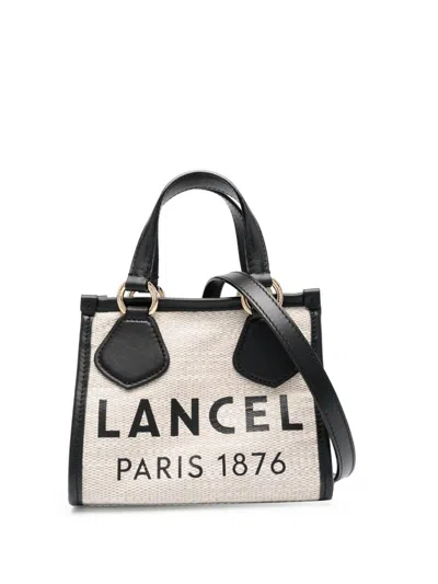 Shop Lancel Mini Summer Tote Bags In Black