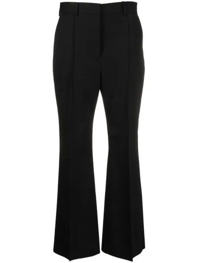 Shop Lanvin Flared Tailored Pant Clothing In Black