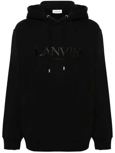 Shop Lanvin Oversized Hoodie Clothing In Black
