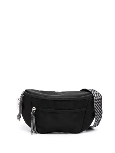 Shop Lanvin Small Curb  Bags In Black