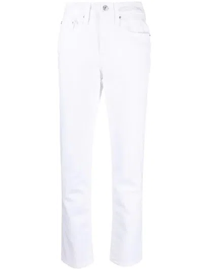 Shop Levi's 724 High-rise Straight Jeans Clothing In White