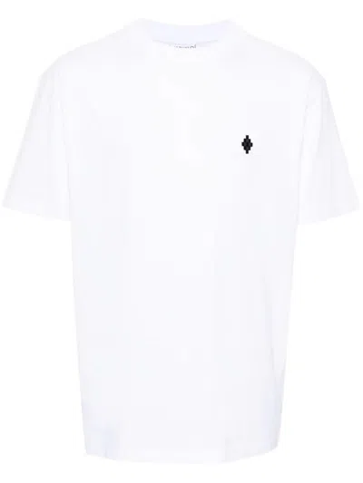 Shop Marcelo Burlon County Of Milan Cross Basic T-shirt Clothing In White