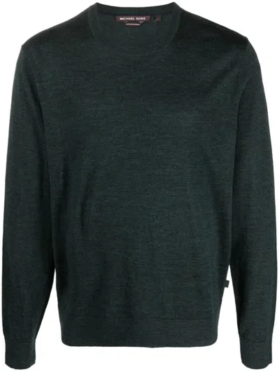 Shop Michael Kors Merino Sweater Clothing In Green