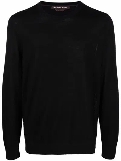 Shop Michael Kors Merino Core Clothing In Black