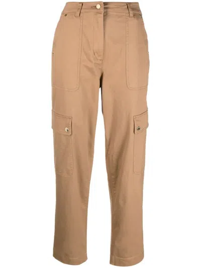 Shop Michael Kors Zip Pk Cargo Clothing In Brown
