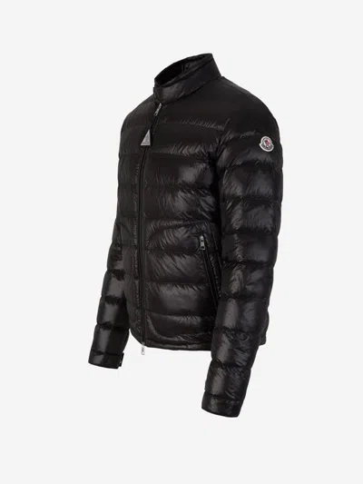 Shop Moncler Acorus Giubbotto Padded Jacket In Black