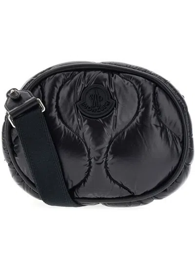 Shop Moncler Delilah Cross Body  Bags In Black