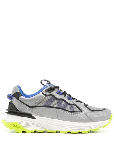 Shop Moncler Lite Runner Low Shoes In Grey