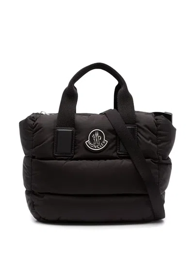 Shop Moncler Mini Caradoc Bags In Black