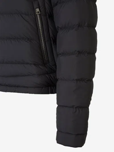 Shop Moncler Sestriere Padded Jacket In Black