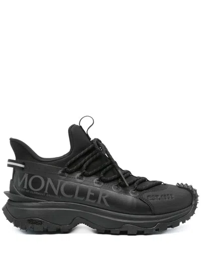 Shop Moncler Trailgrip Lite 2 Shoes In Black