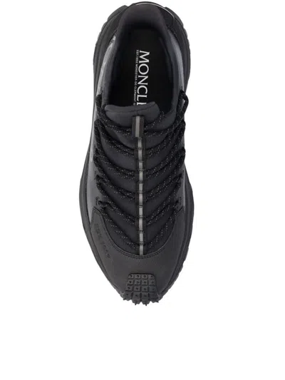 Shop Moncler Trailgrip Lite2 Low Top Sneakers Shoes In Black