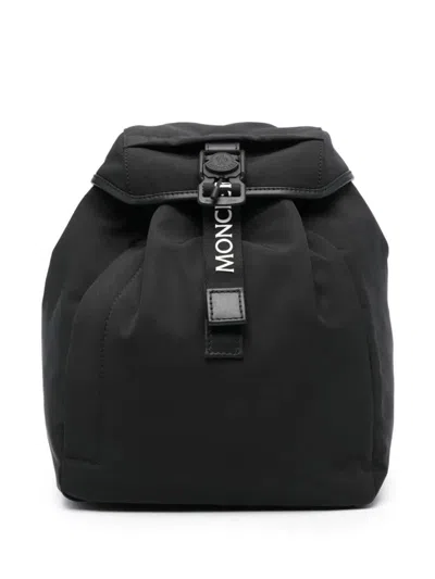 Shop Moncler Trick Backpack Bags In Black