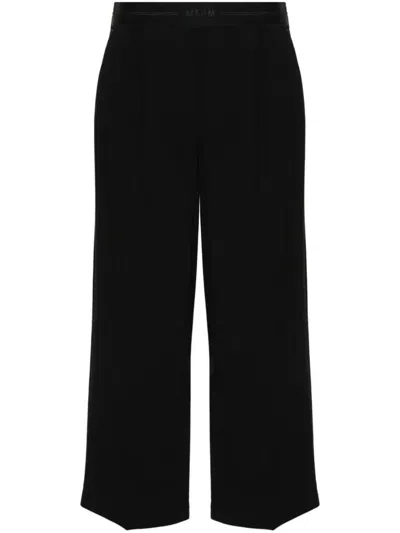 Shop Msgm Pants Clothing In Black
