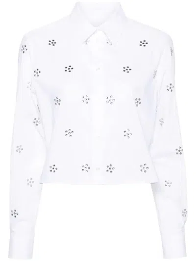 Shop Msgm Shirt Clothing In White