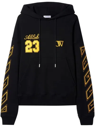 Shop Off-white Ow 23 Skate Hoodie Clothing In Black