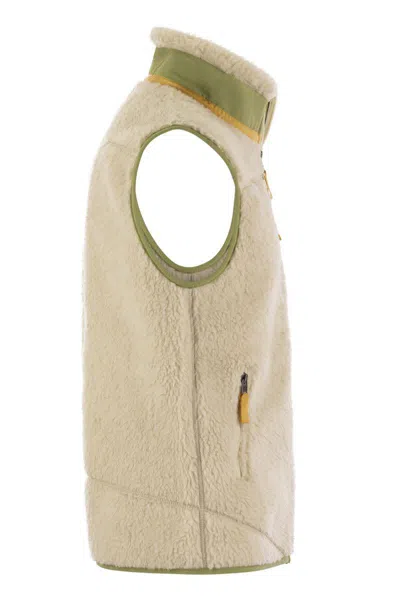 Shop Patagonia Men's Classic Retro-x® Fleece Vest In Natural