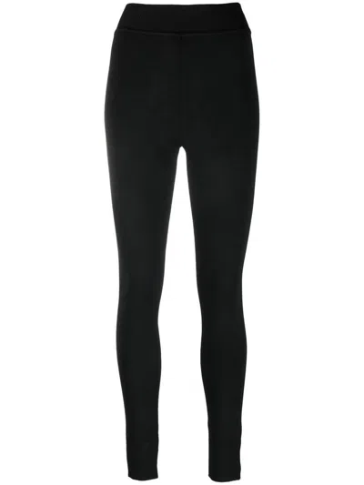 Philosophy Di Lorenzo Serafini Shiny Viscose Flared Pants In Black