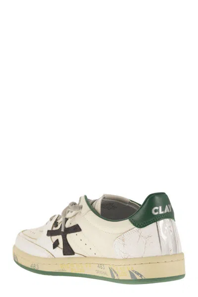 Shop Premiata Bskt Clay-d - Sneakers In White