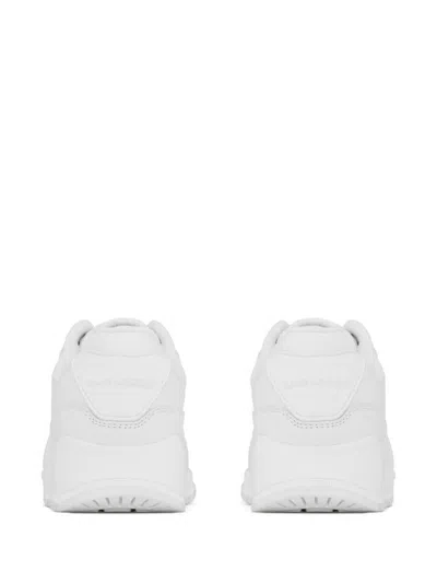 Shop Saint Laurent Bump Shoes In White