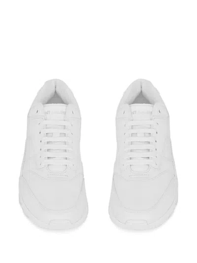 Shop Saint Laurent Bump Shoes In White