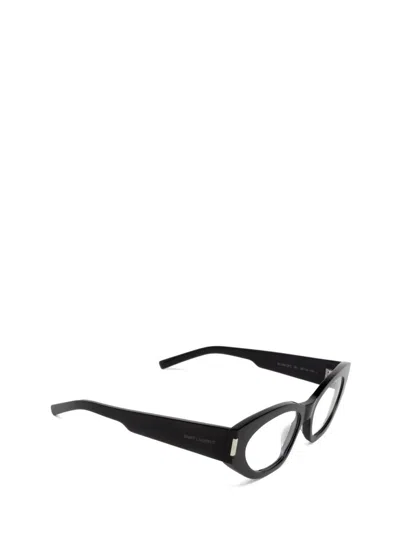 Shop Saint Laurent Eyewear Eyeglasses In Black