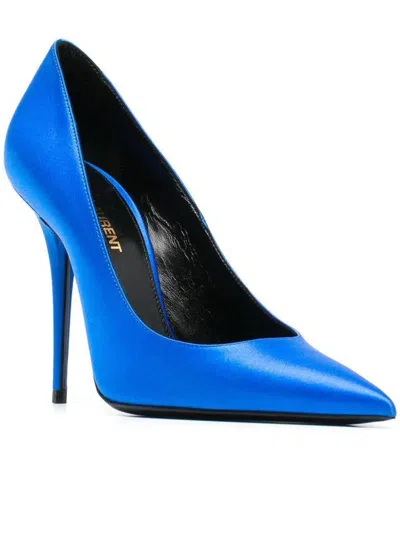 Shop Saint Laurent Marylin Shoes In Blue