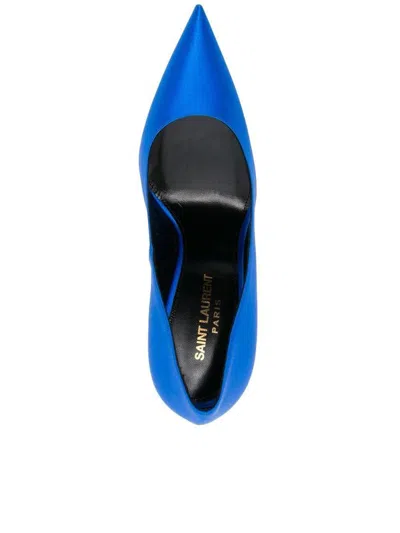 Shop Saint Laurent Marylin Shoes In Blue