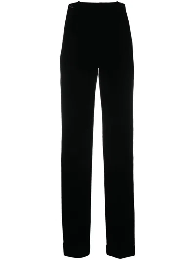 Shop Saint Laurent Pants Clothing In Black