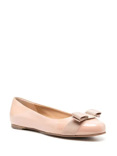 Shop Ferragamo Salvatore  Varin* Shoes In Pink & Purple