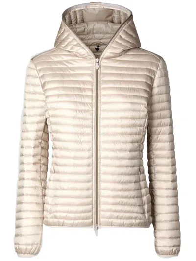 Save The Duck Jacket  Woman In Nude & Neutrals