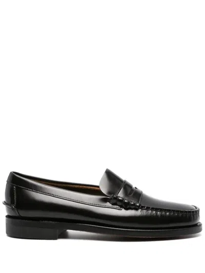 Shop Sebago Classic Dan Shoes In Black