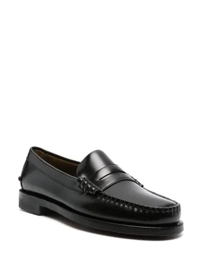 Shop Sebago Classic Dan Shoes In Black