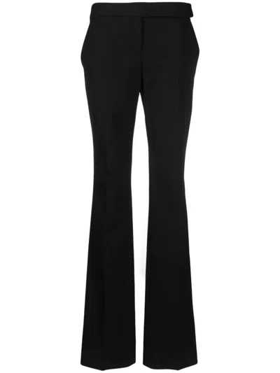 Shop Stella Mccartney Low Waist Slim Pants Clothing In Black